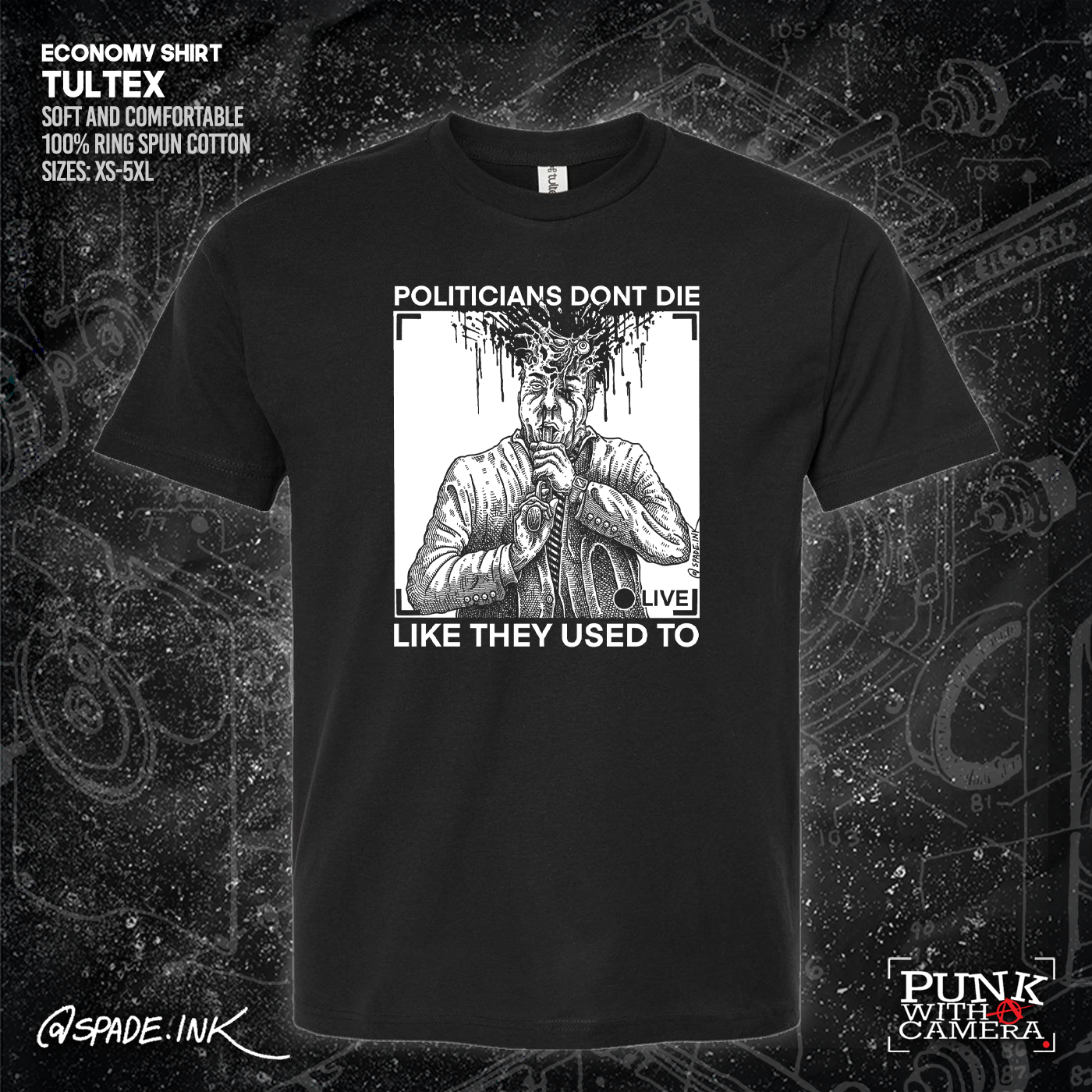 Politicians Don't Die Like They Used To (R. Budd Dwyer) - Spade.Ink