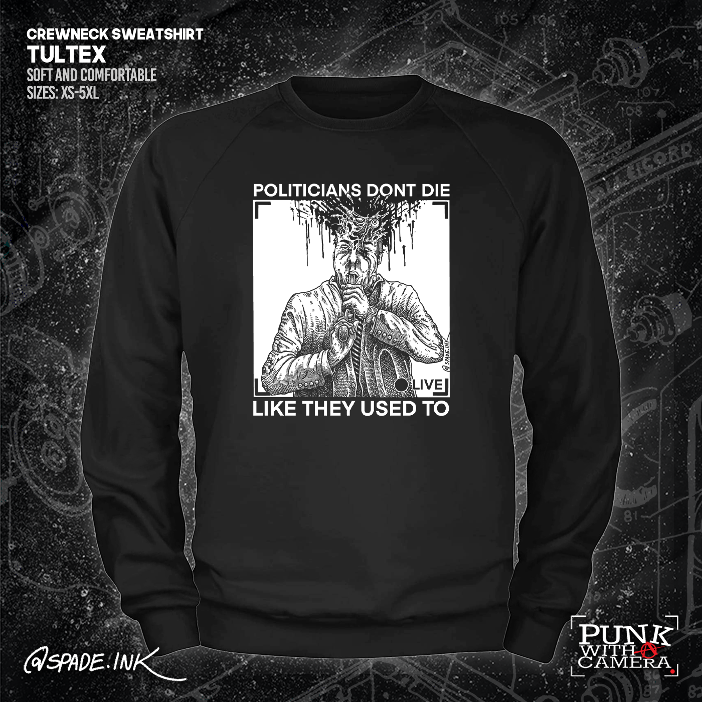 Politicians Don't Die Like They Used To (R. Budd Dwyer) - Spade.Ink