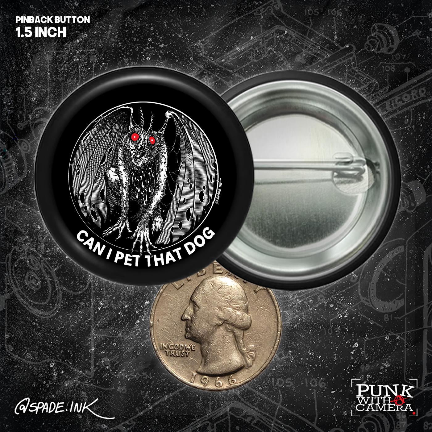 Can I Pet That Dog - Buttons (1.5 & 2.25 Inch)