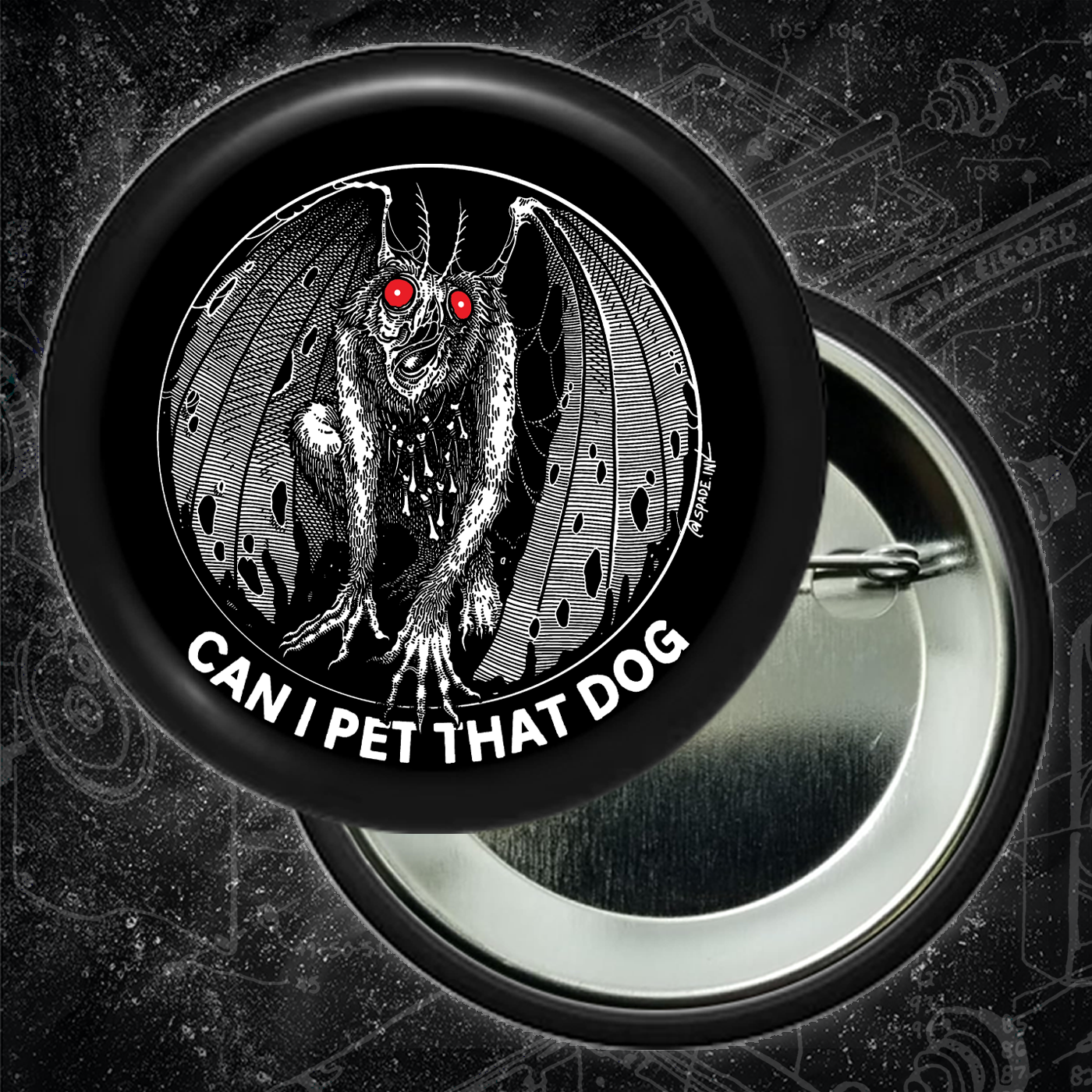 Can I Pet That Dog - Buttons (1.5 & 2.25 Inch)