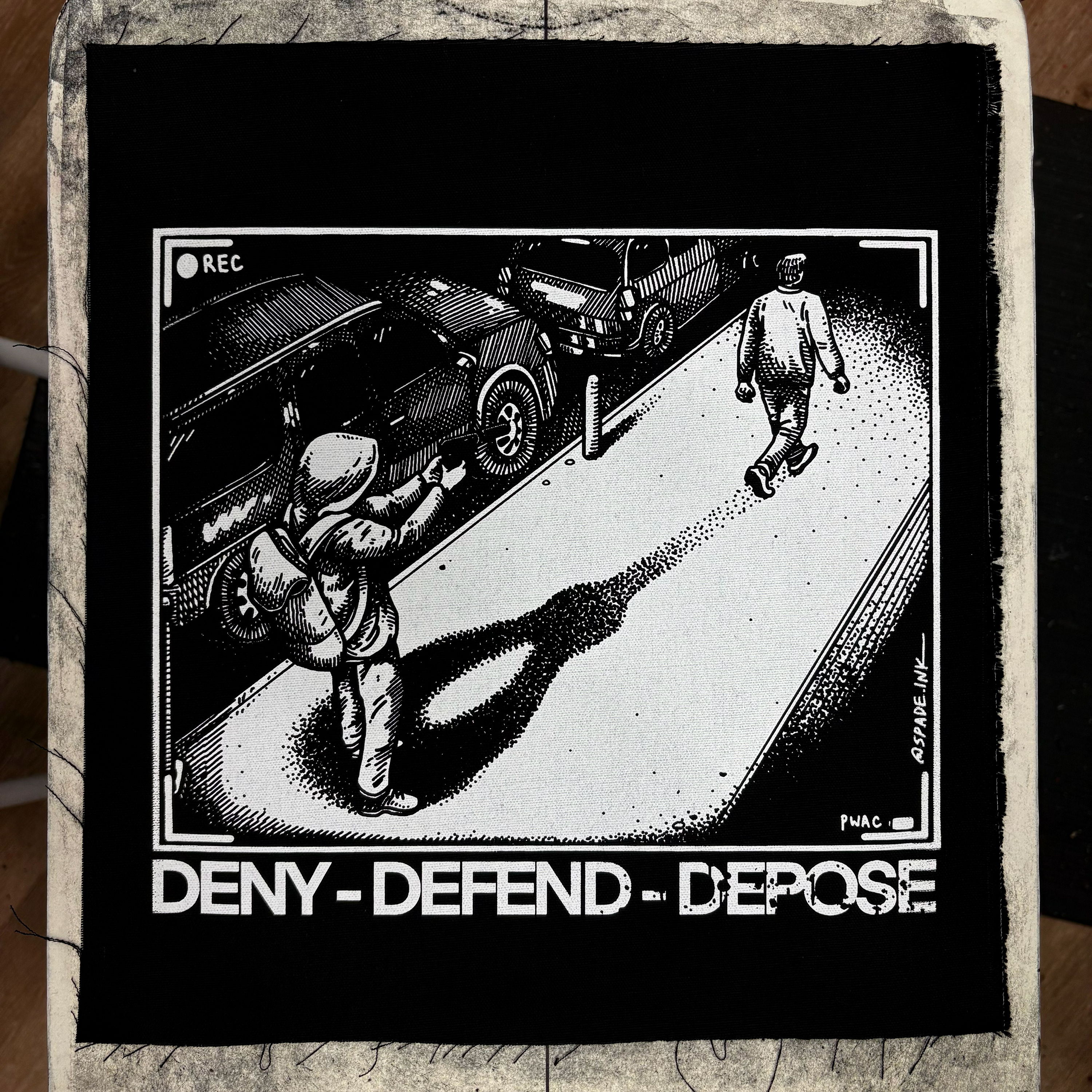 Deny Defend Depose - Backpatch