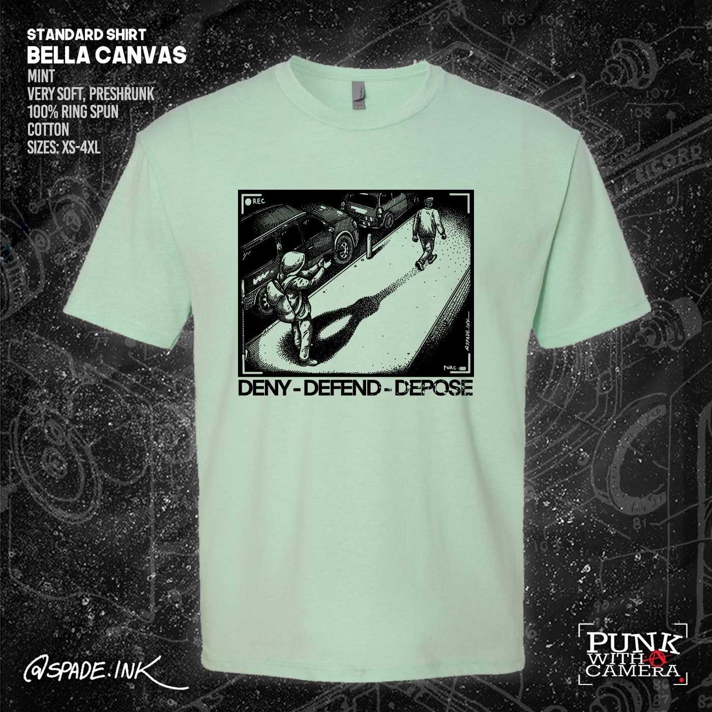 Deny Defend Depose - Spade.Ink