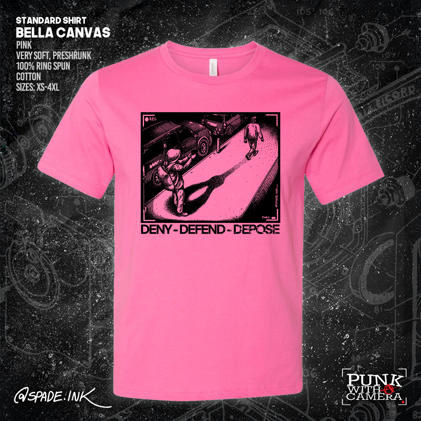 Deny Defend Depose - Spade.Ink