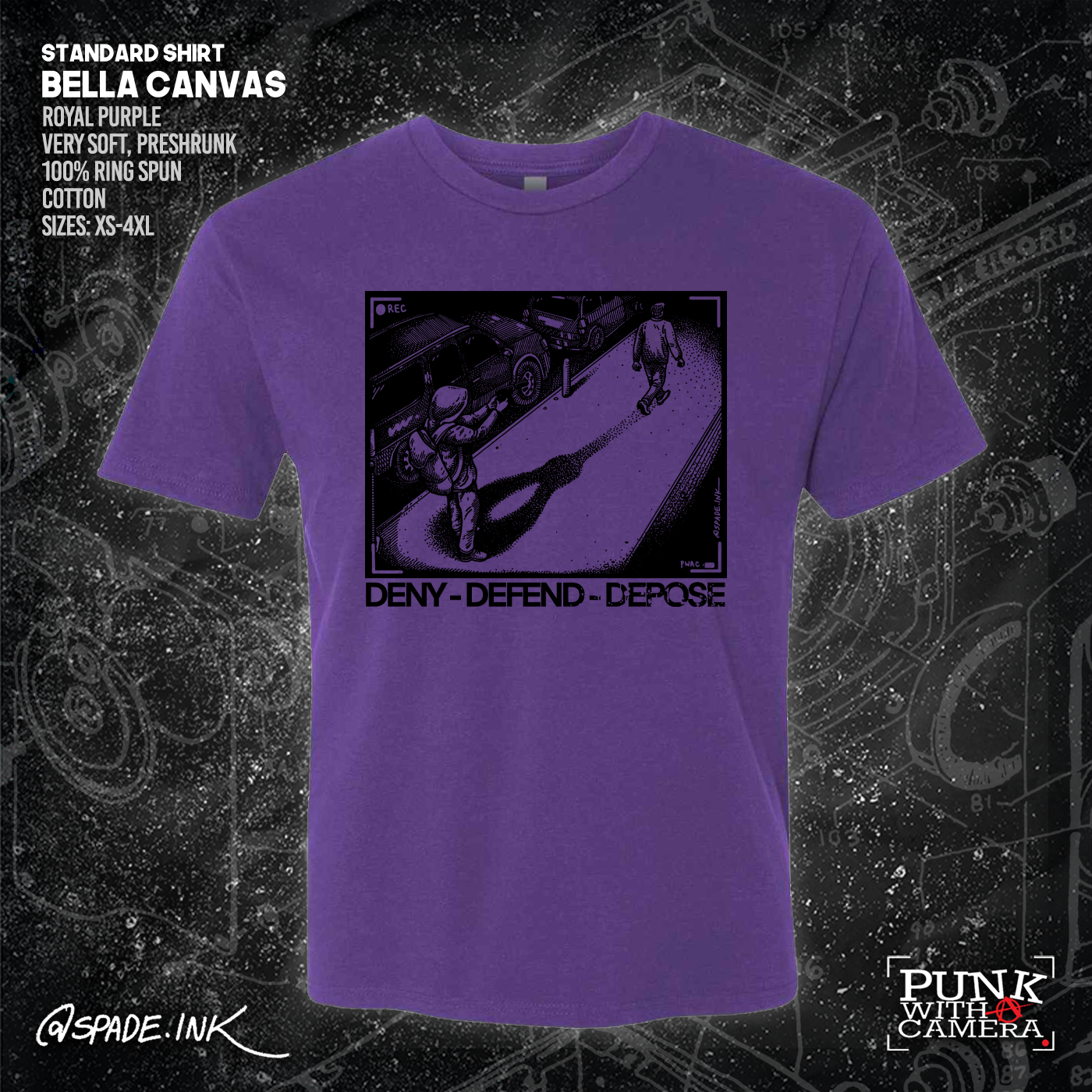 Deny Defend Depose - Spade.Ink