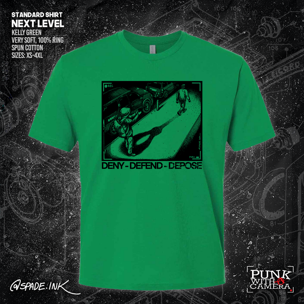 Deny Defend Depose - Spade.Ink