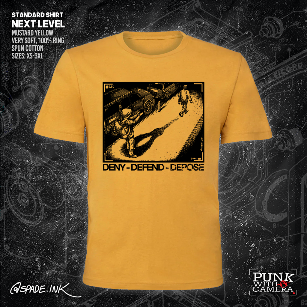 Deny Defend Depose - Spade.Ink