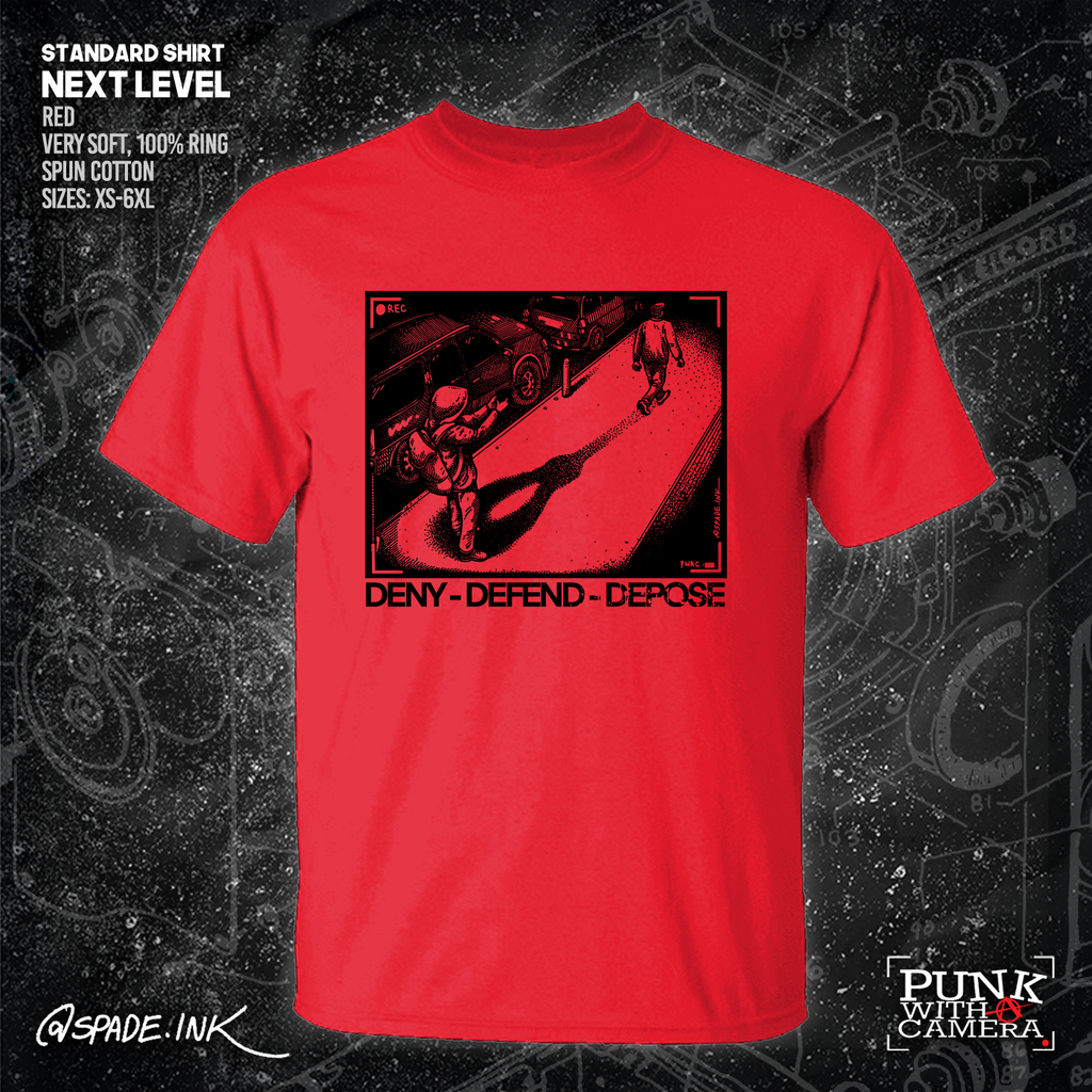 Deny Defend Depose - Spade.Ink