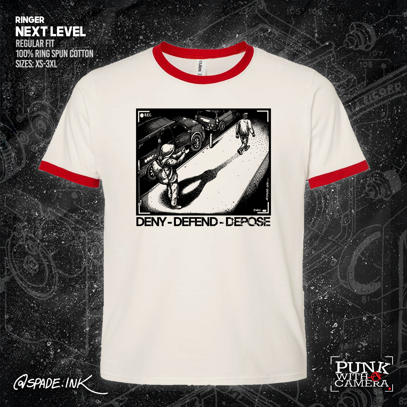 Deny Defend Depose - Spade.Ink