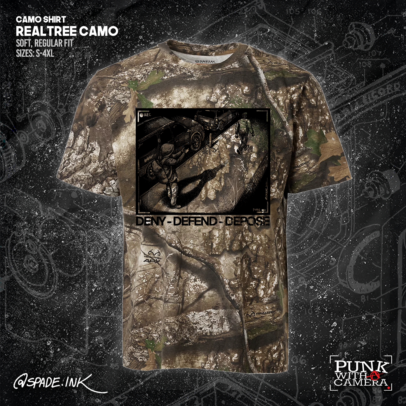 Deny Defend Depose - Spade.Ink