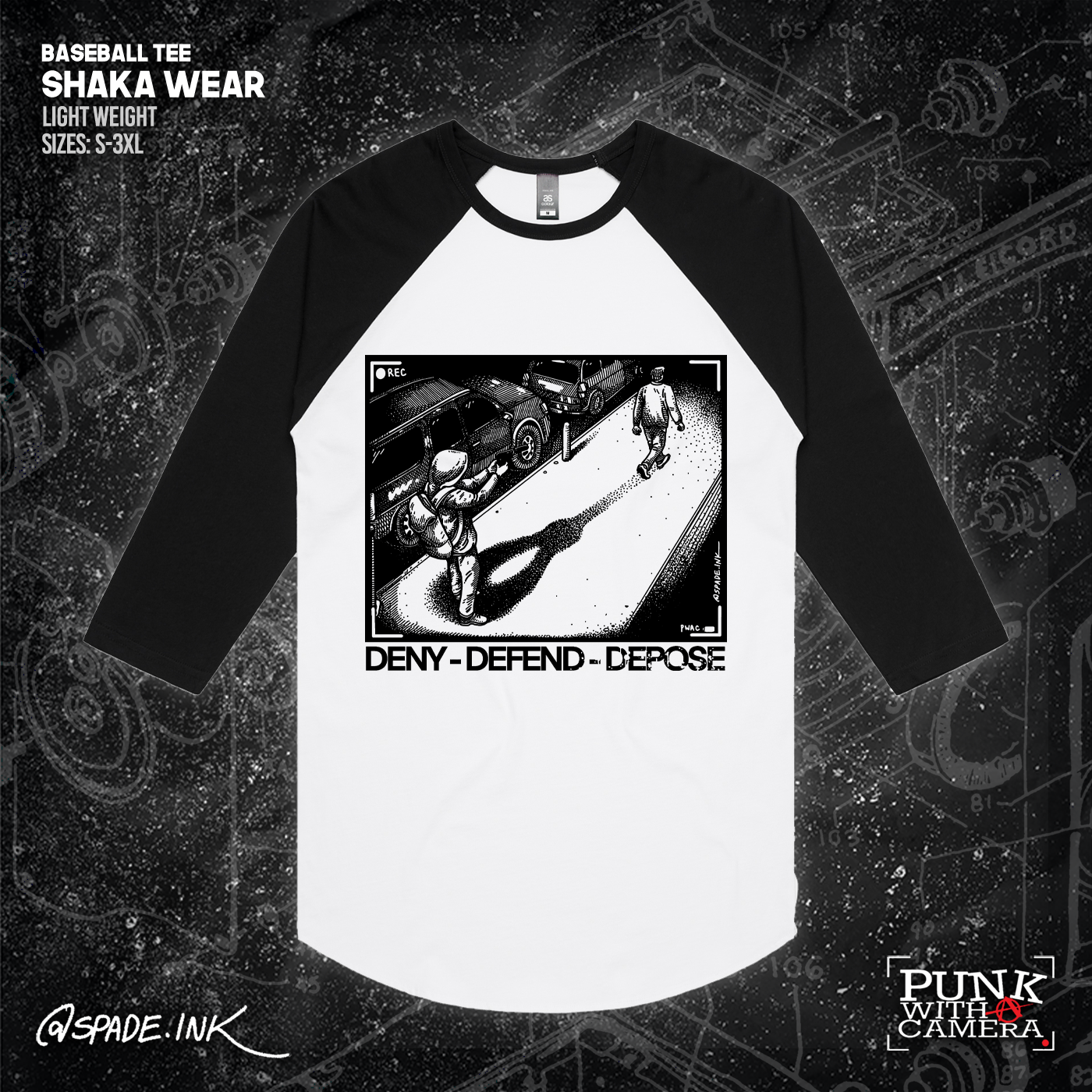 Deny Defend Depose - Spade.Ink