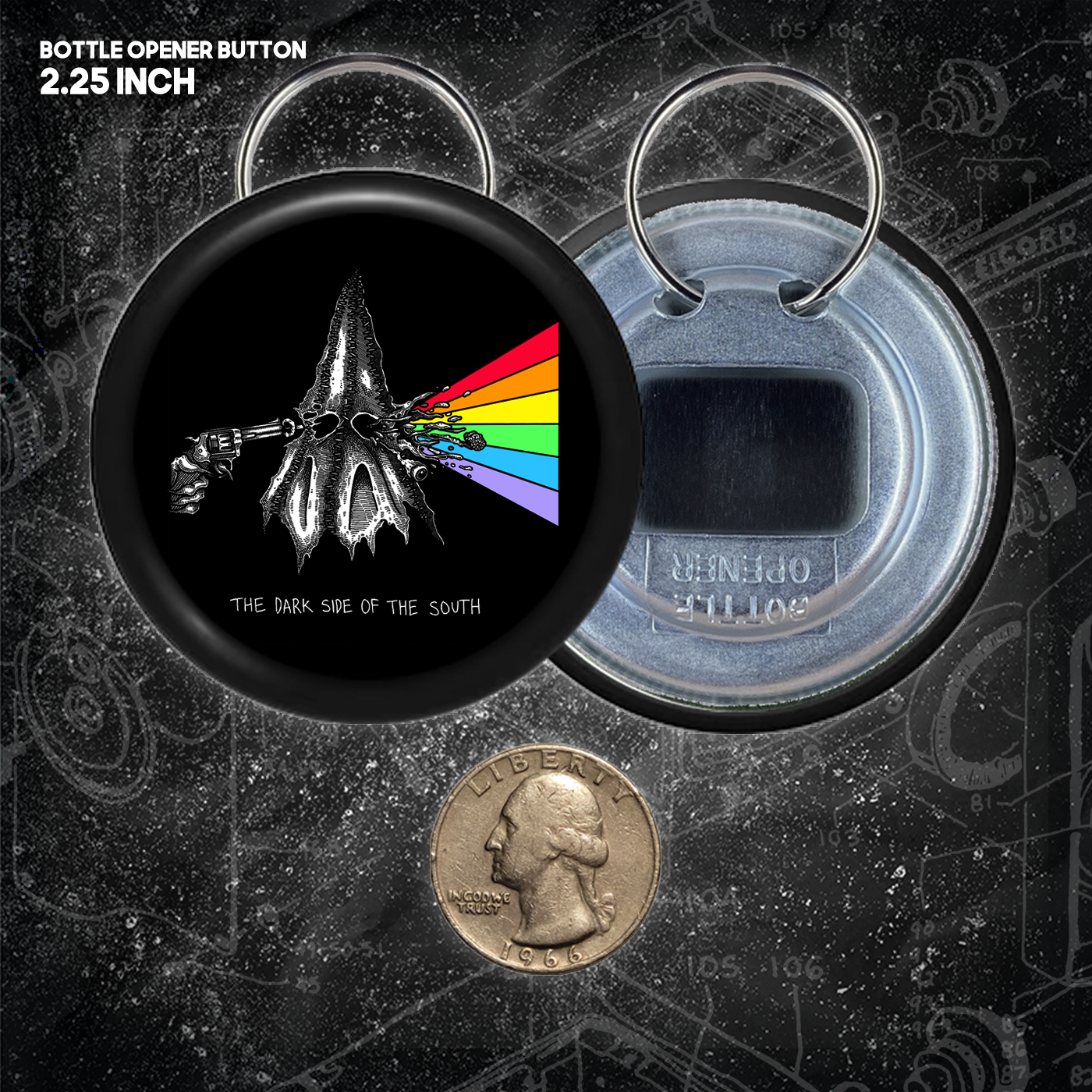 Dark Side Of The South - Buttons (1.5 & 2.25 Inch)