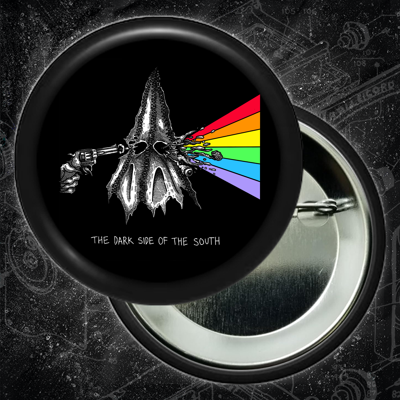 Dark Side Of The South - Buttons (1.5 & 2.25 Inch)