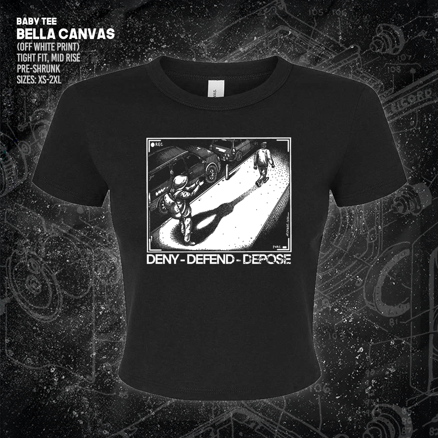 Deny Defend Depose - Spade.Ink