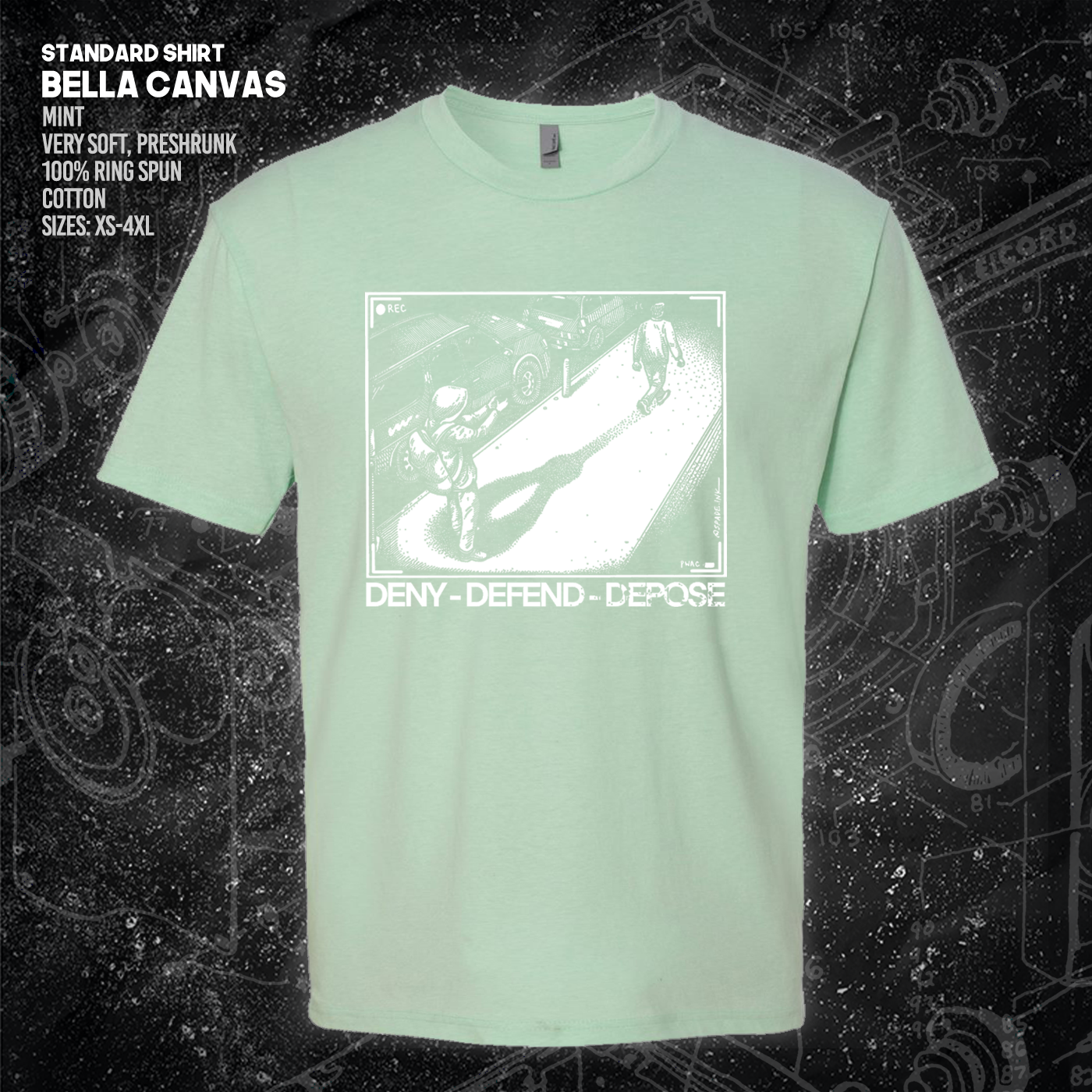 Deny Defend Depose - Spade.Ink