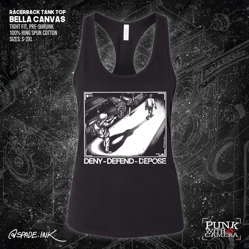 Deny Defend Depose - Spade.Ink