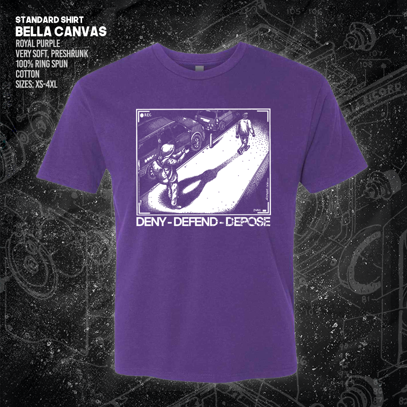 Deny Defend Depose - Spade.Ink