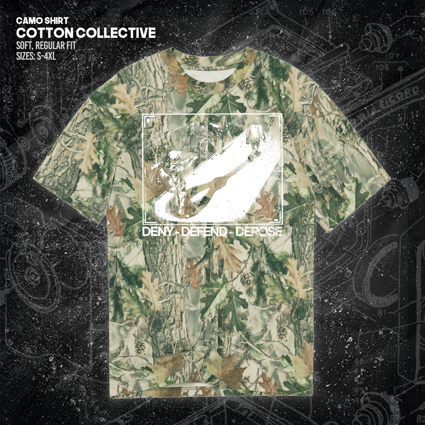 Deny Defend Depose - Spade.Ink