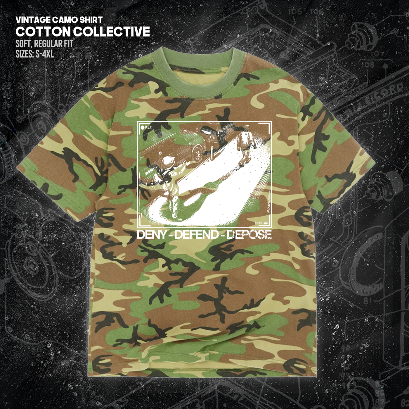 Deny Defend Depose - Spade.Ink