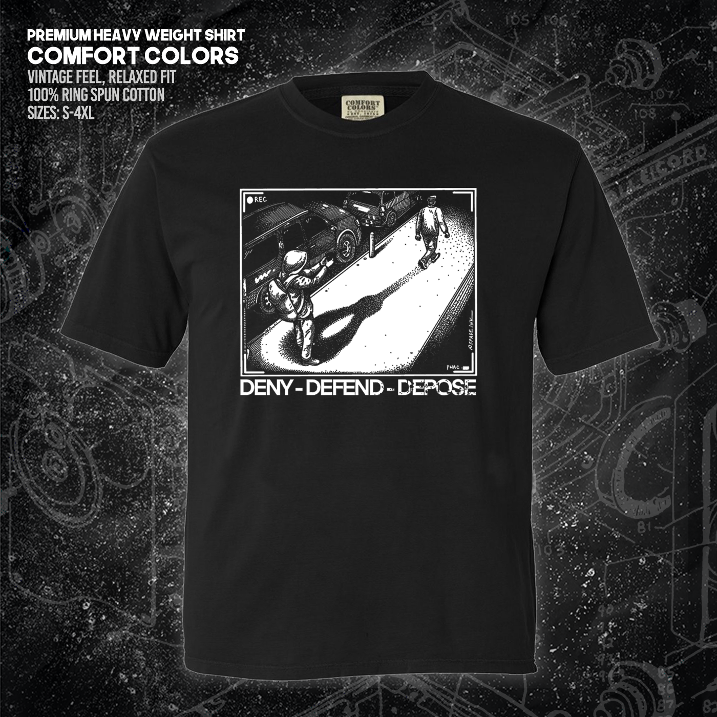 Deny Defend Depose - Spade.Ink