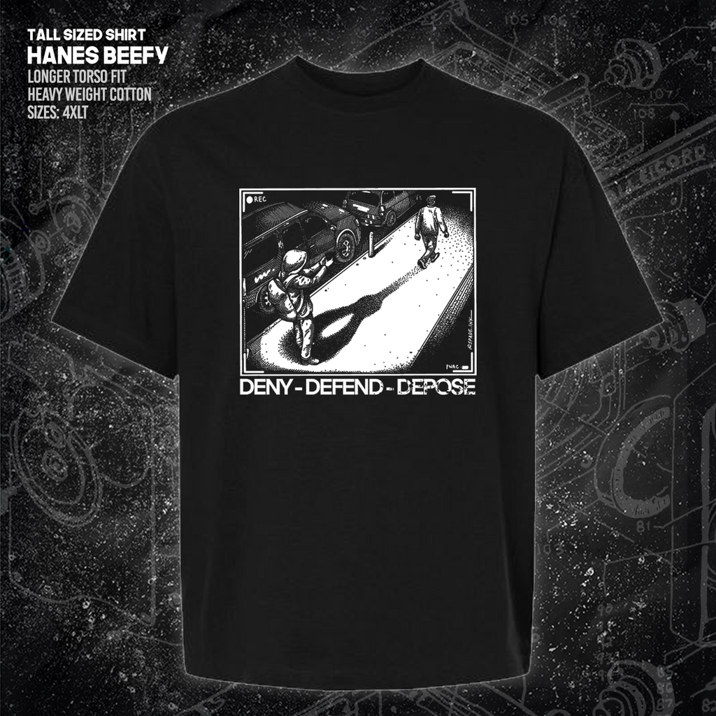 Deny Defend Depose - Spade.Ink