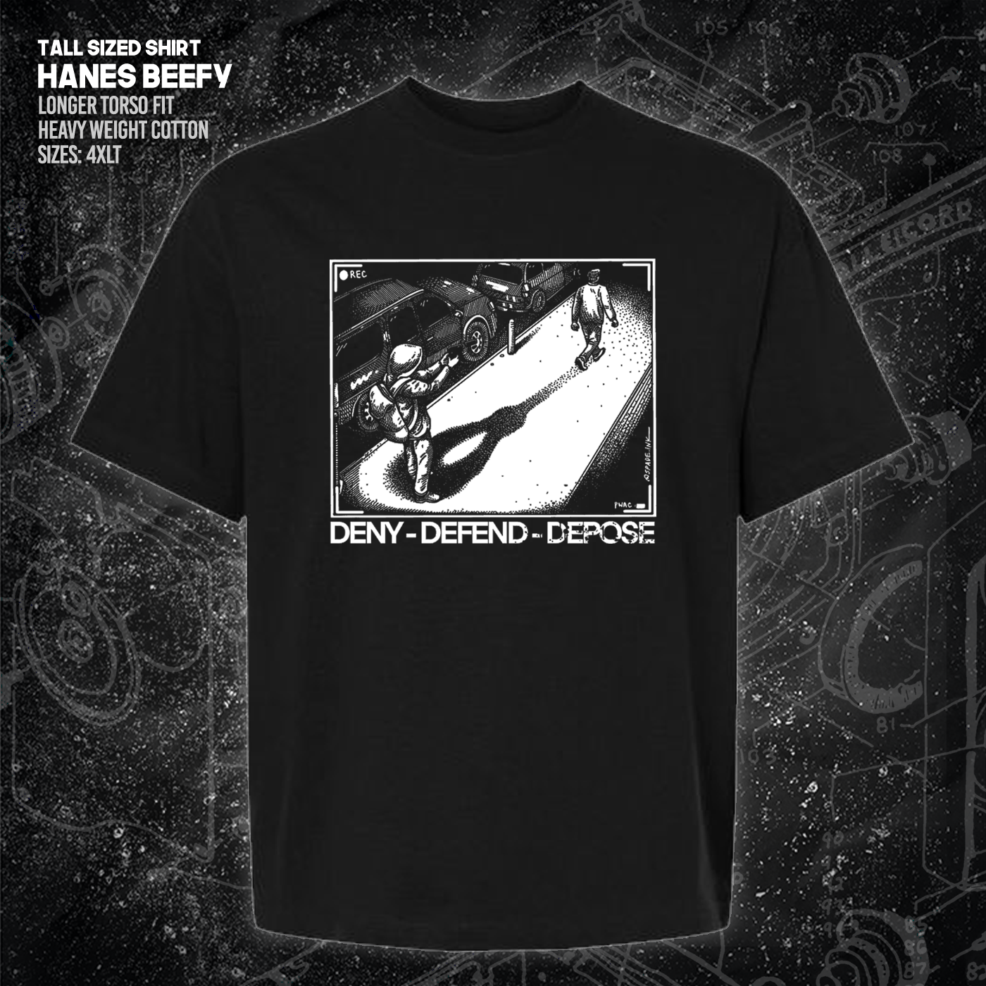 Deny Defend Depose - Spade.Ink