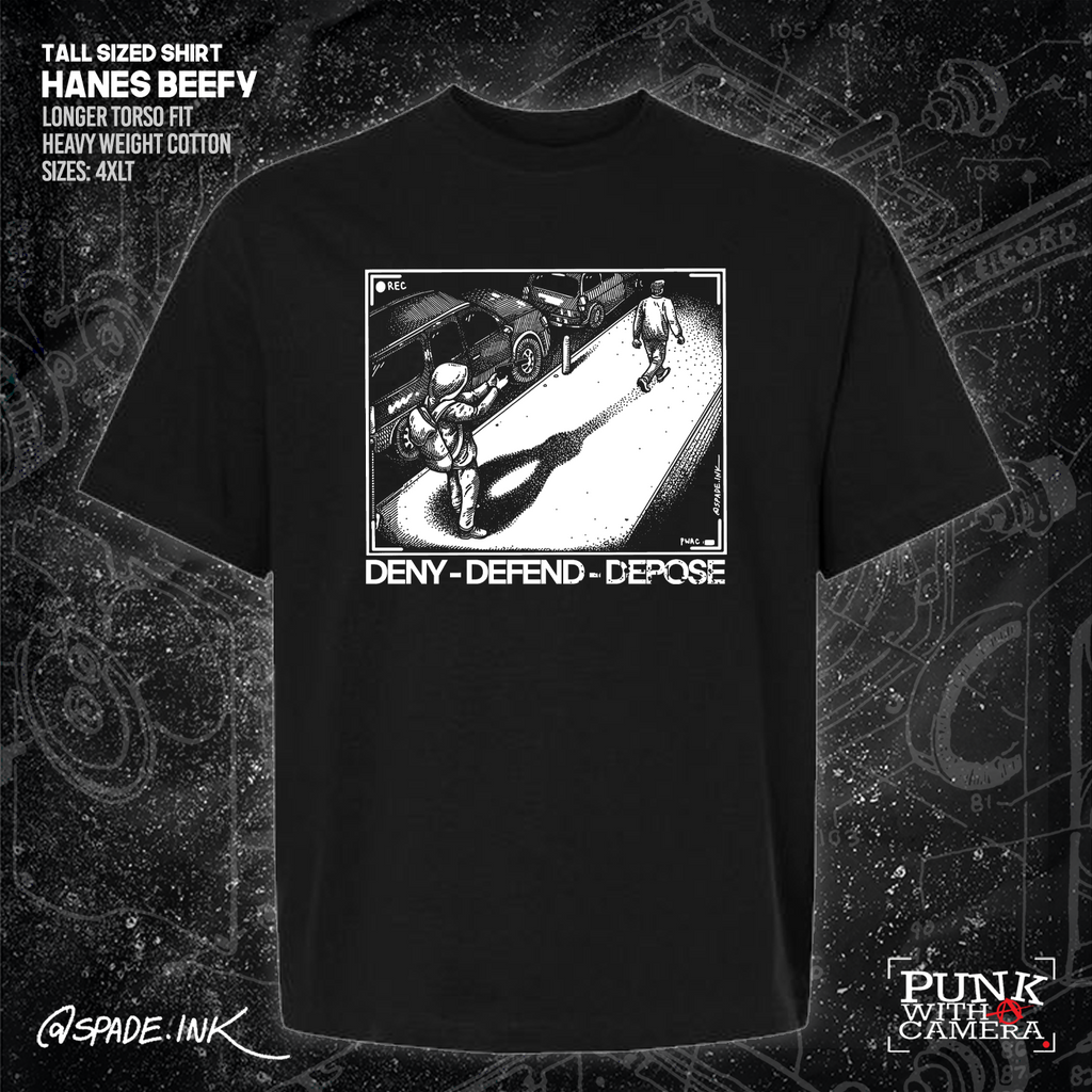 Deny Defend Depose - Spade.Ink