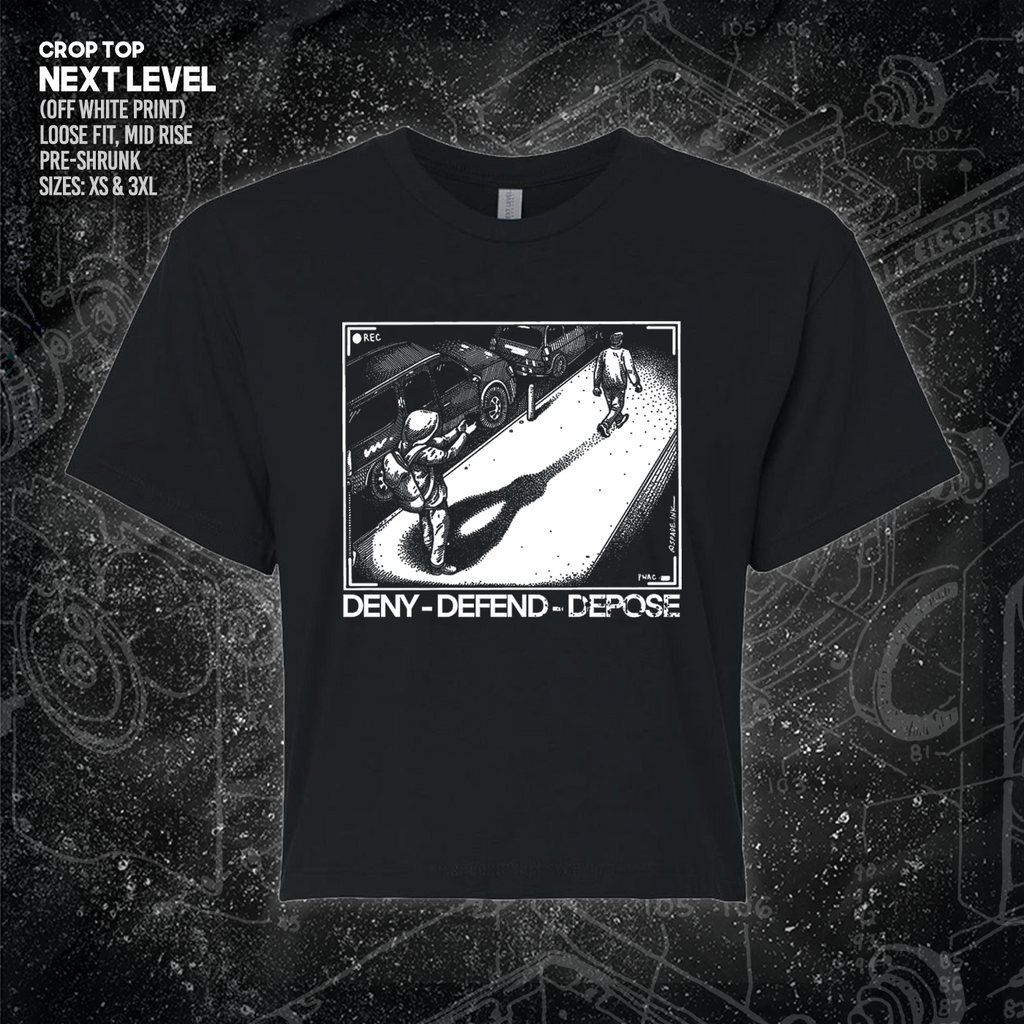 Deny Defend Depose - Spade.Ink