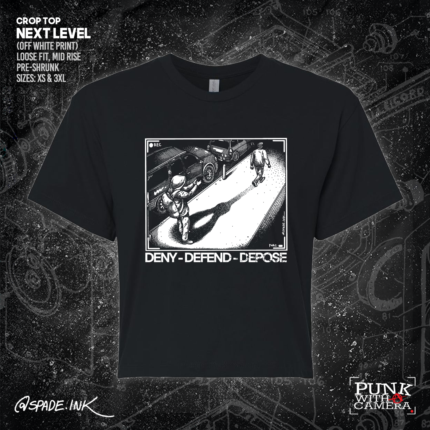 Deny Defend Depose - Spade.Ink
