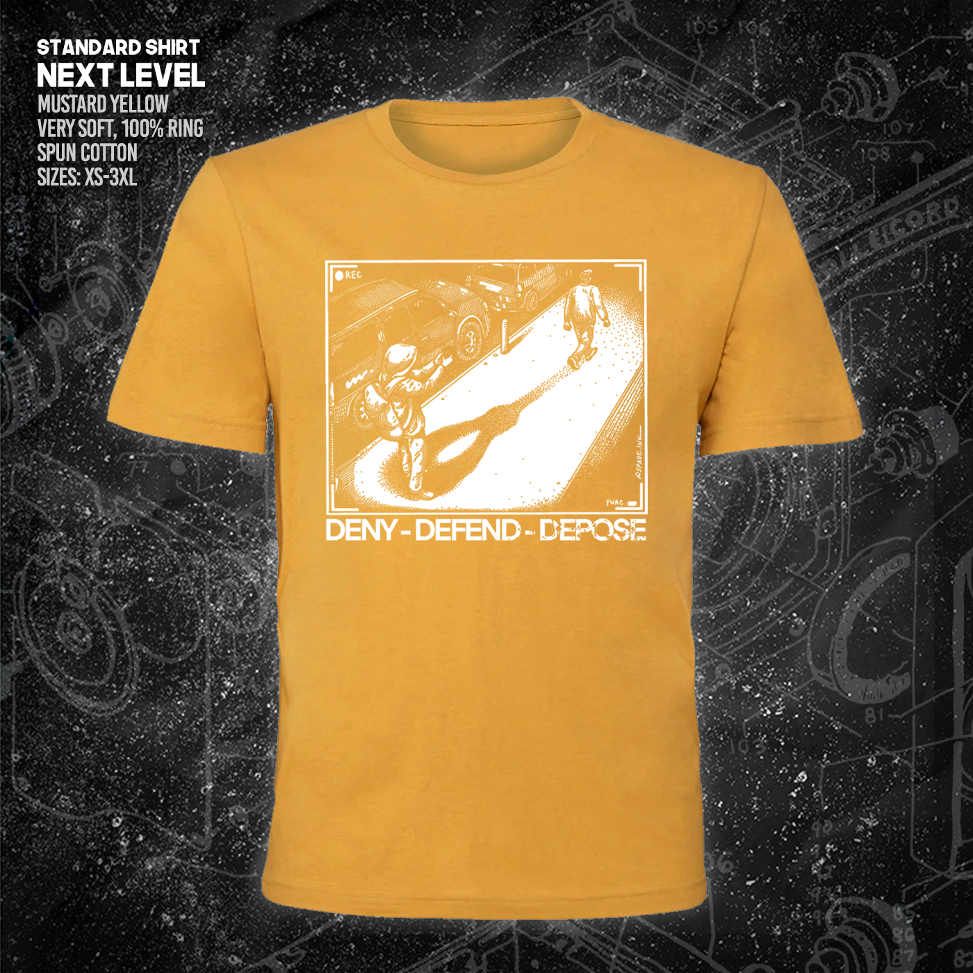 Deny Defend Depose - Spade.Ink