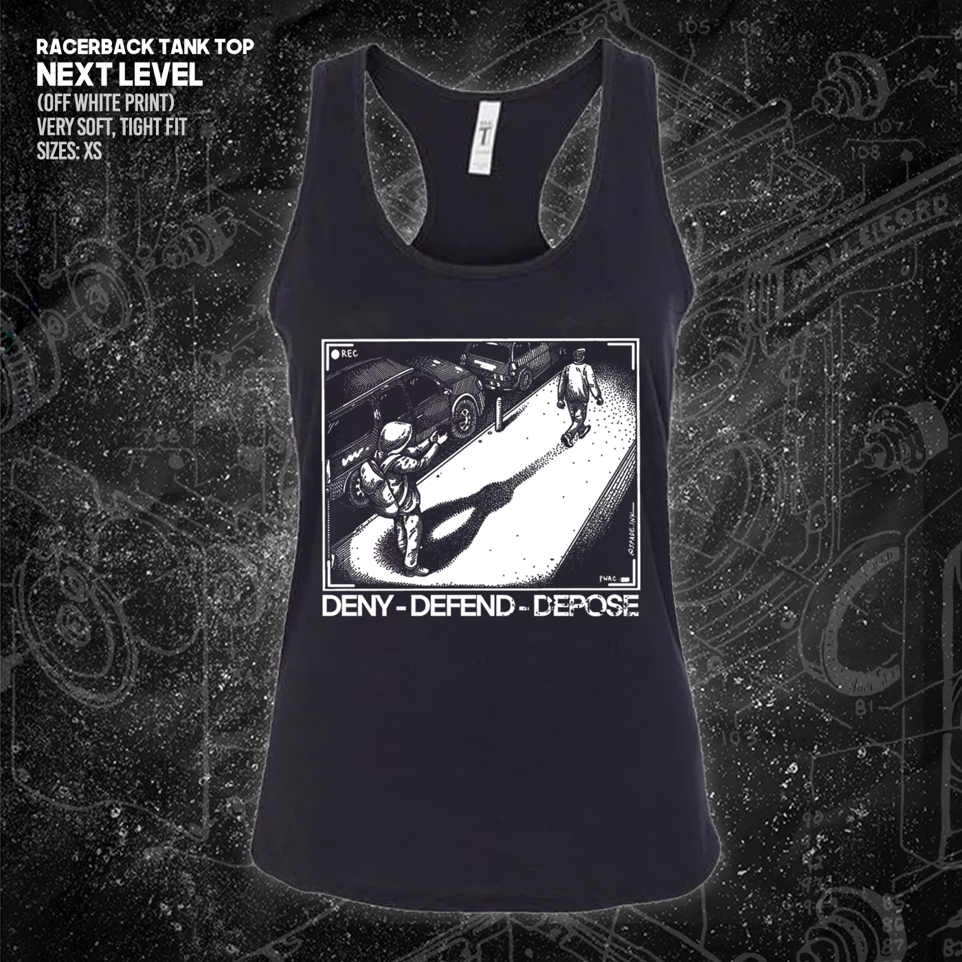 Deny Defend Depose - Spade.Ink