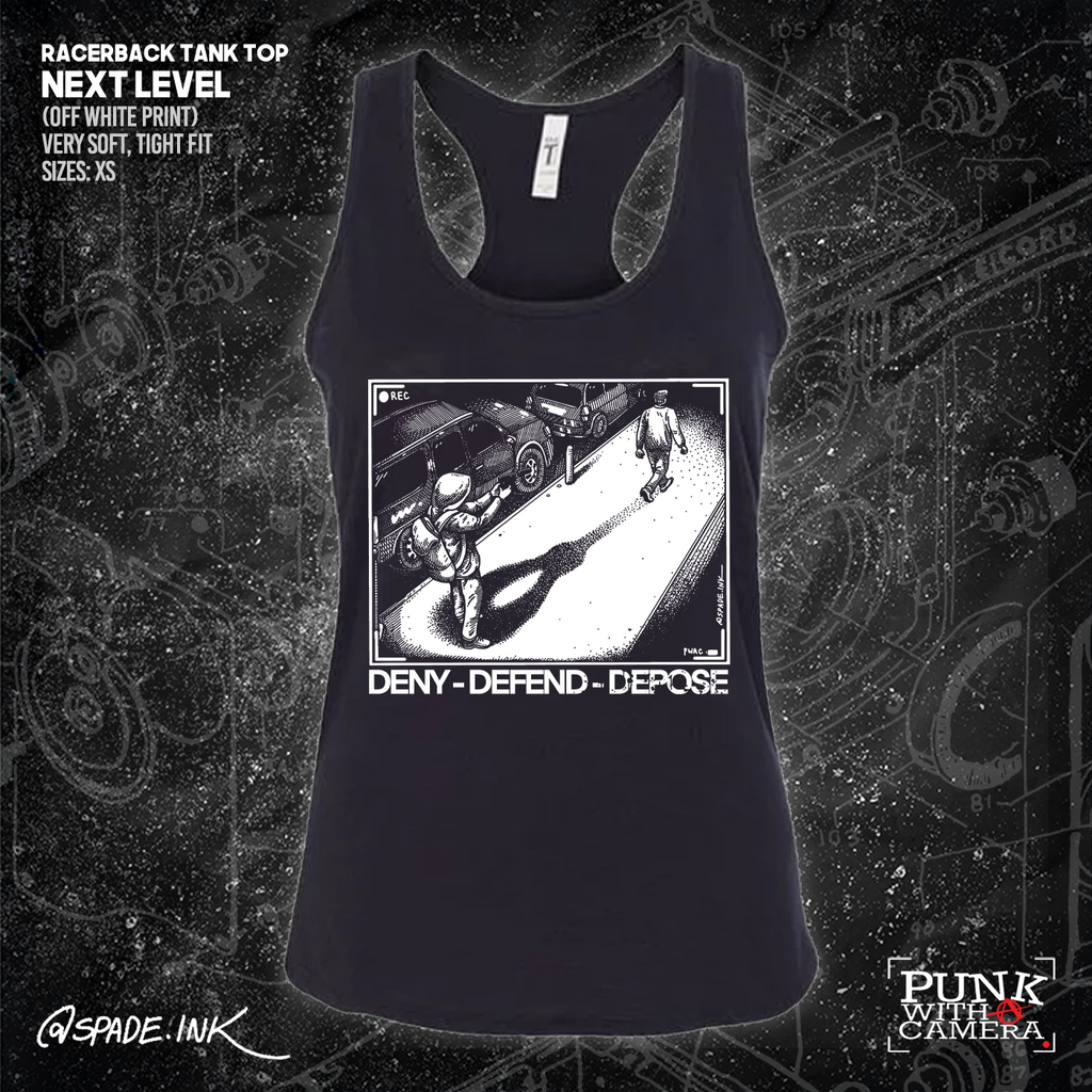 Deny Defend Depose - Spade.Ink