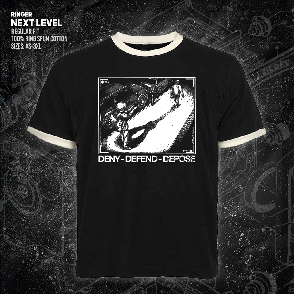 Deny Defend Depose - Spade.Ink