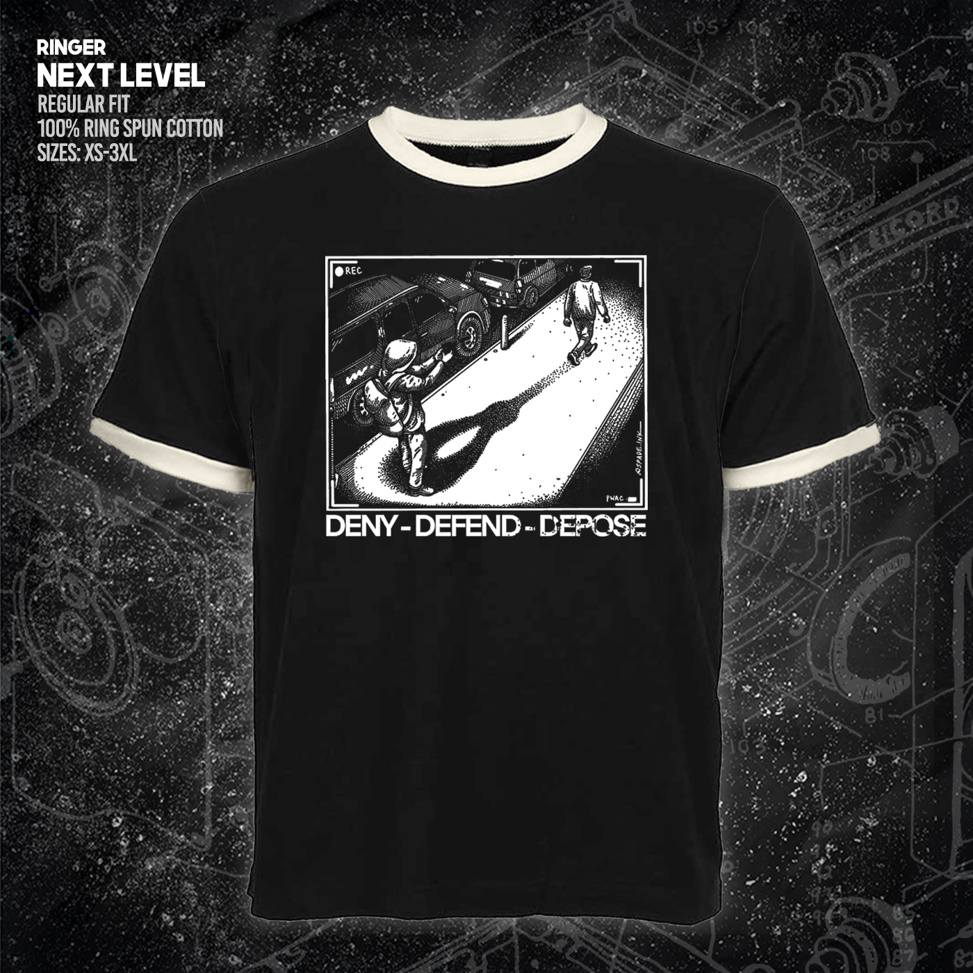 Deny Defend Depose - Spade.Ink