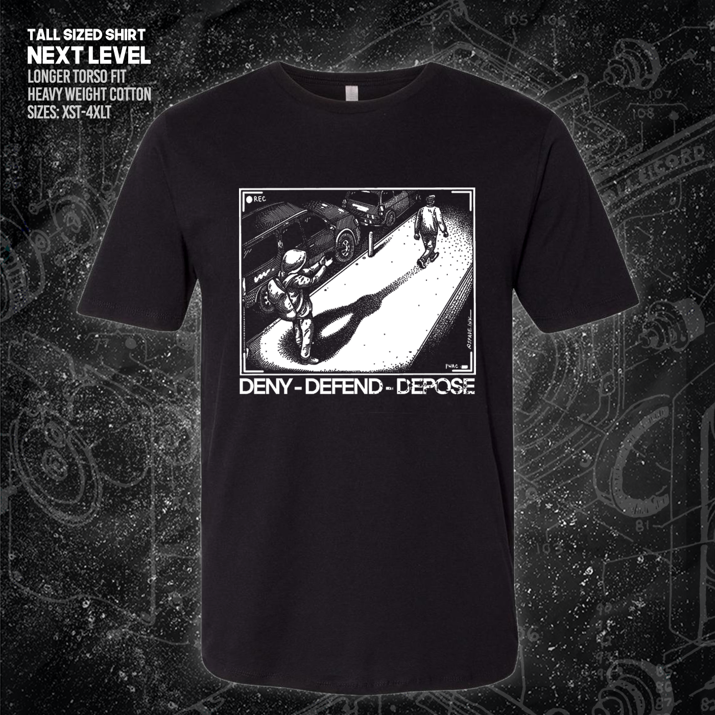 Deny Defend Depose - Spade.Ink