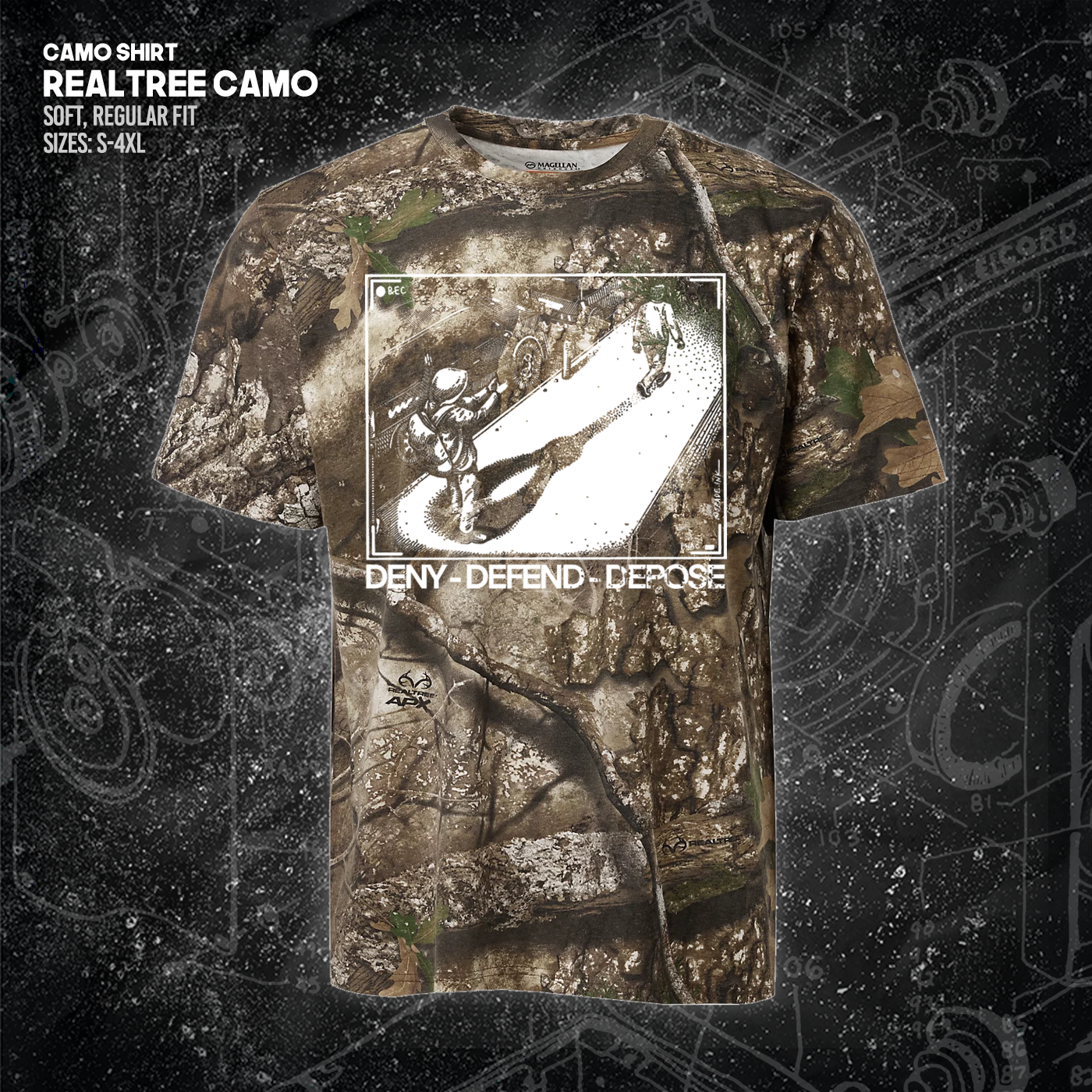 Deny Defend Depose - Spade.Ink