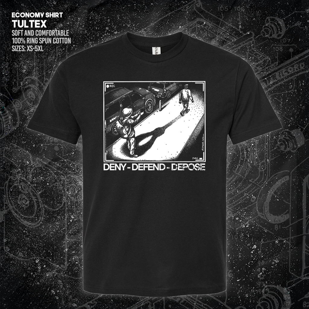 Deny Defend Depose - Spade.Ink