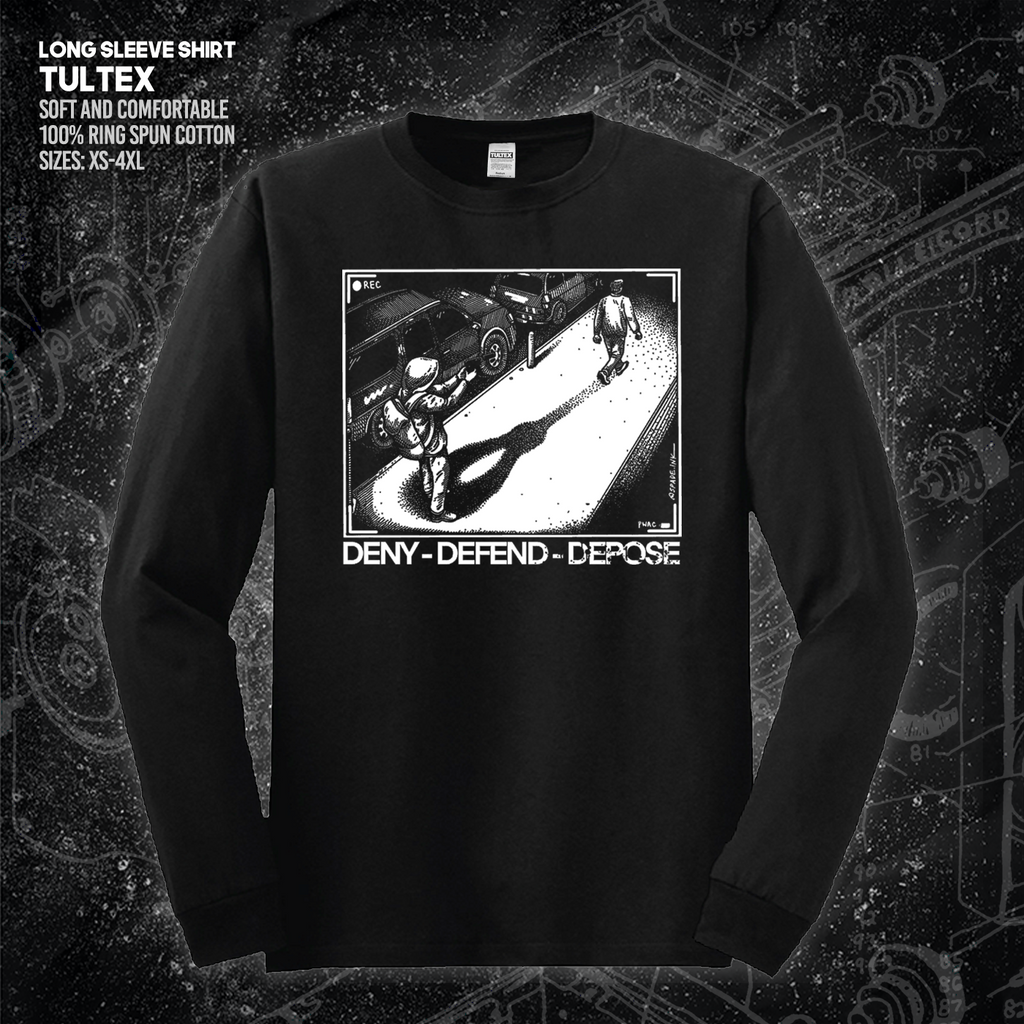 Deny Defend Depose - Spade.Ink