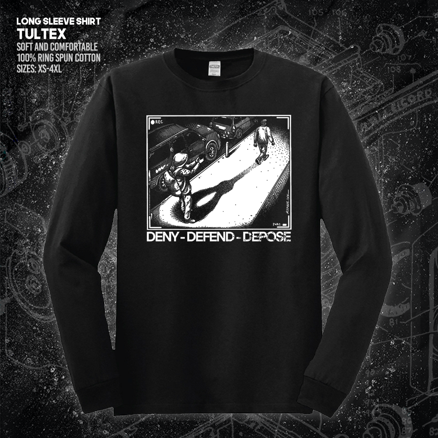 Deny Defend Depose - Spade.Ink