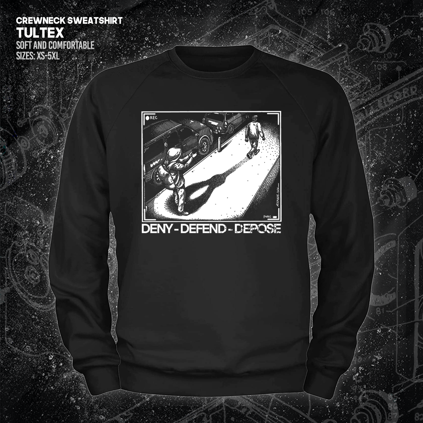 Deny Defend Depose - Spade.Ink