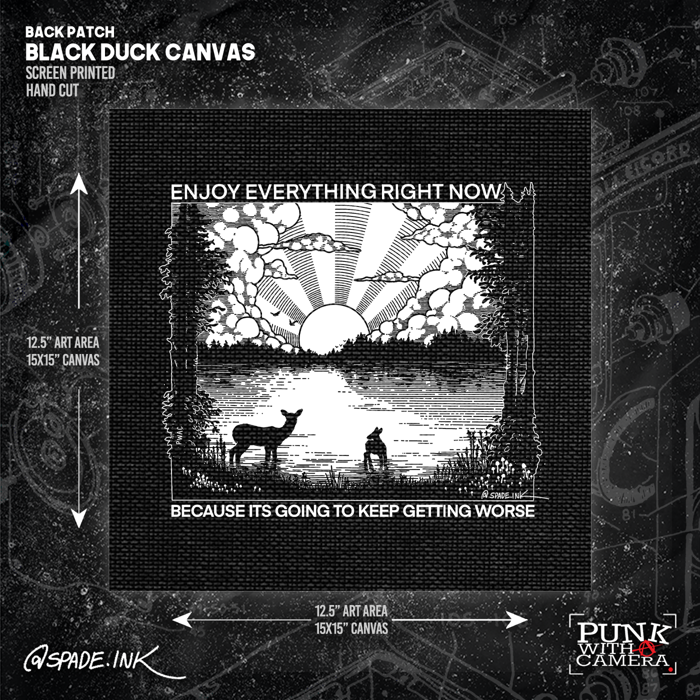 Enjoy Everything Right Now Because It Is Going To Keep Getting Worse - Backpatch