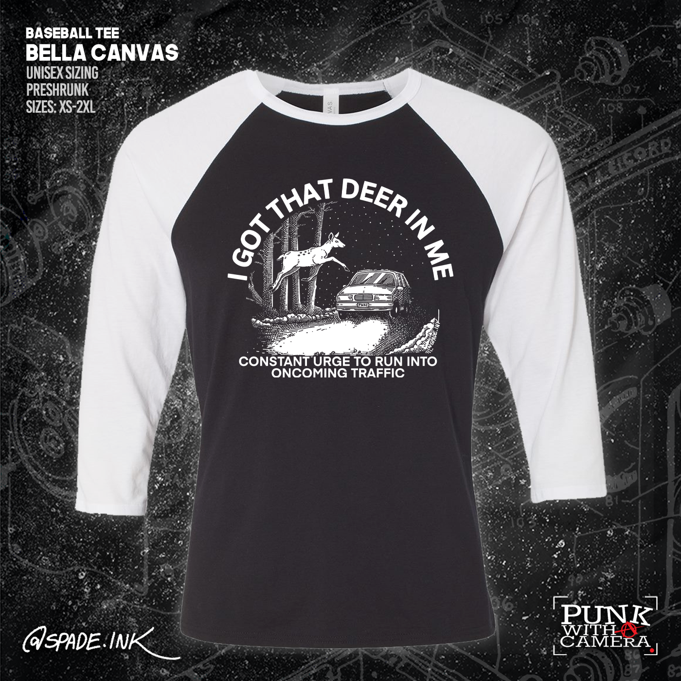 I Got That Deer In Me (Constant Urge To Run Into Traffic) - Spade.Ink