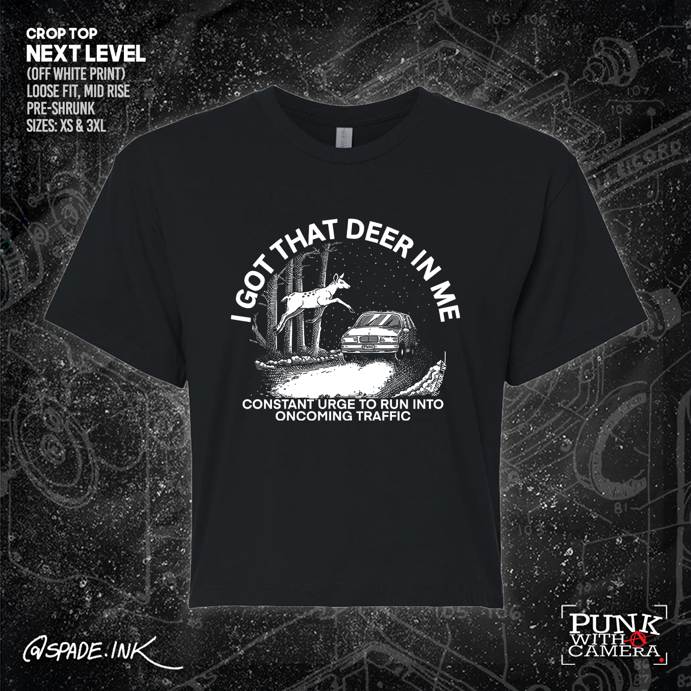 I Got That Deer In Me (Constant Urge To Run Into Traffic) - Spade.Ink