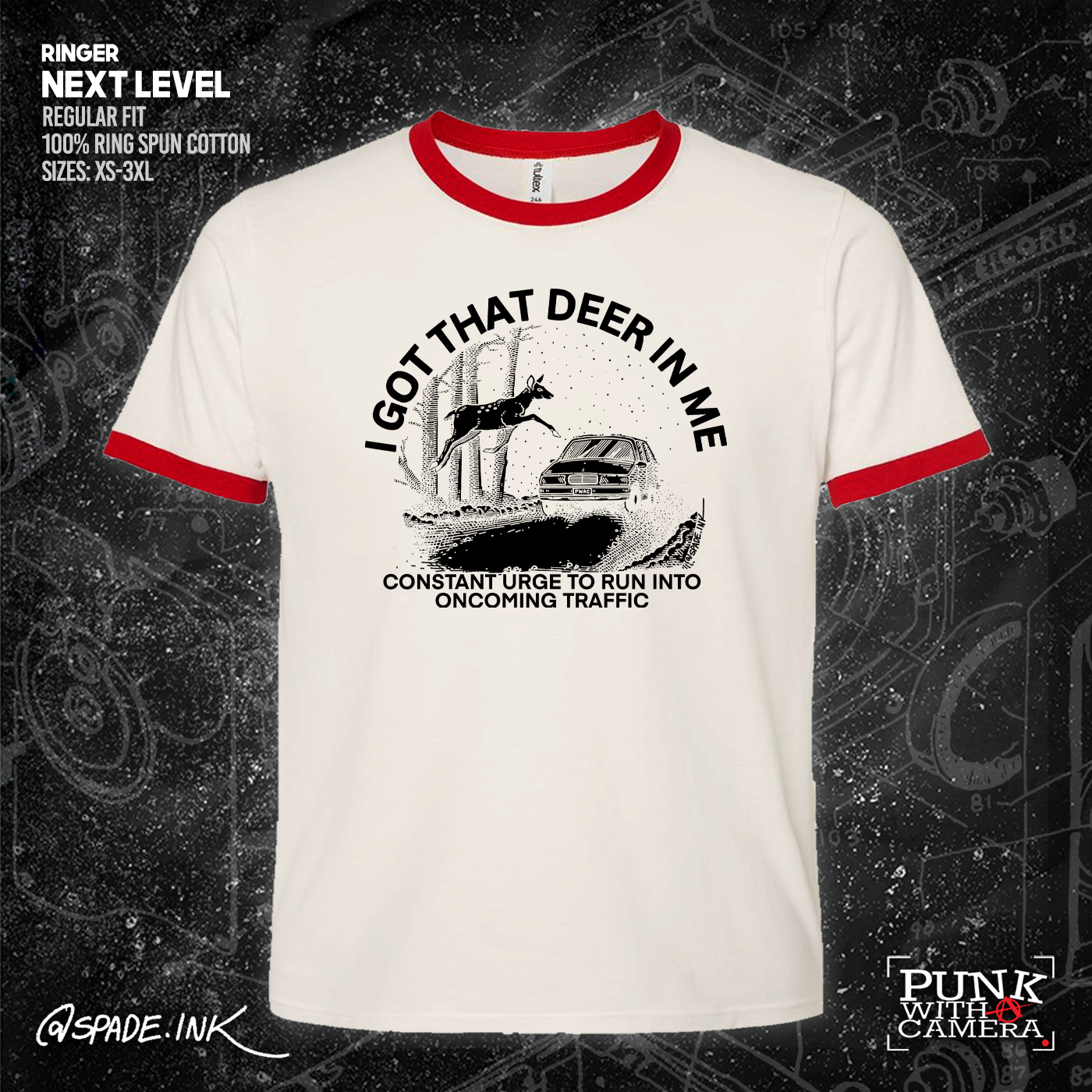 I Got That Deer In Me (Constant Urge To Run Into Traffic) - Spade.Ink