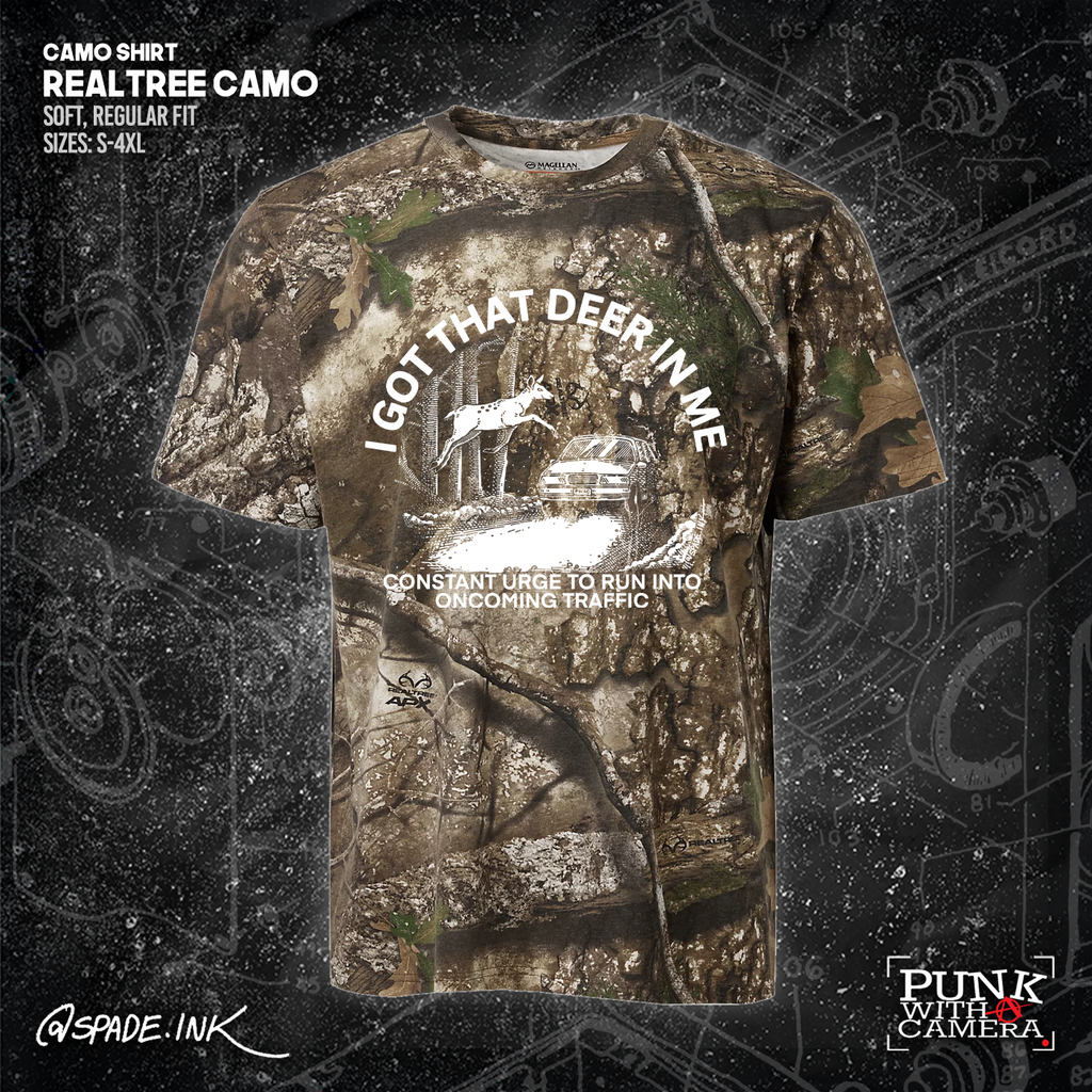 I Got That Deer In Me (Constant Urge To Run Into Traffic) - Spade.Ink