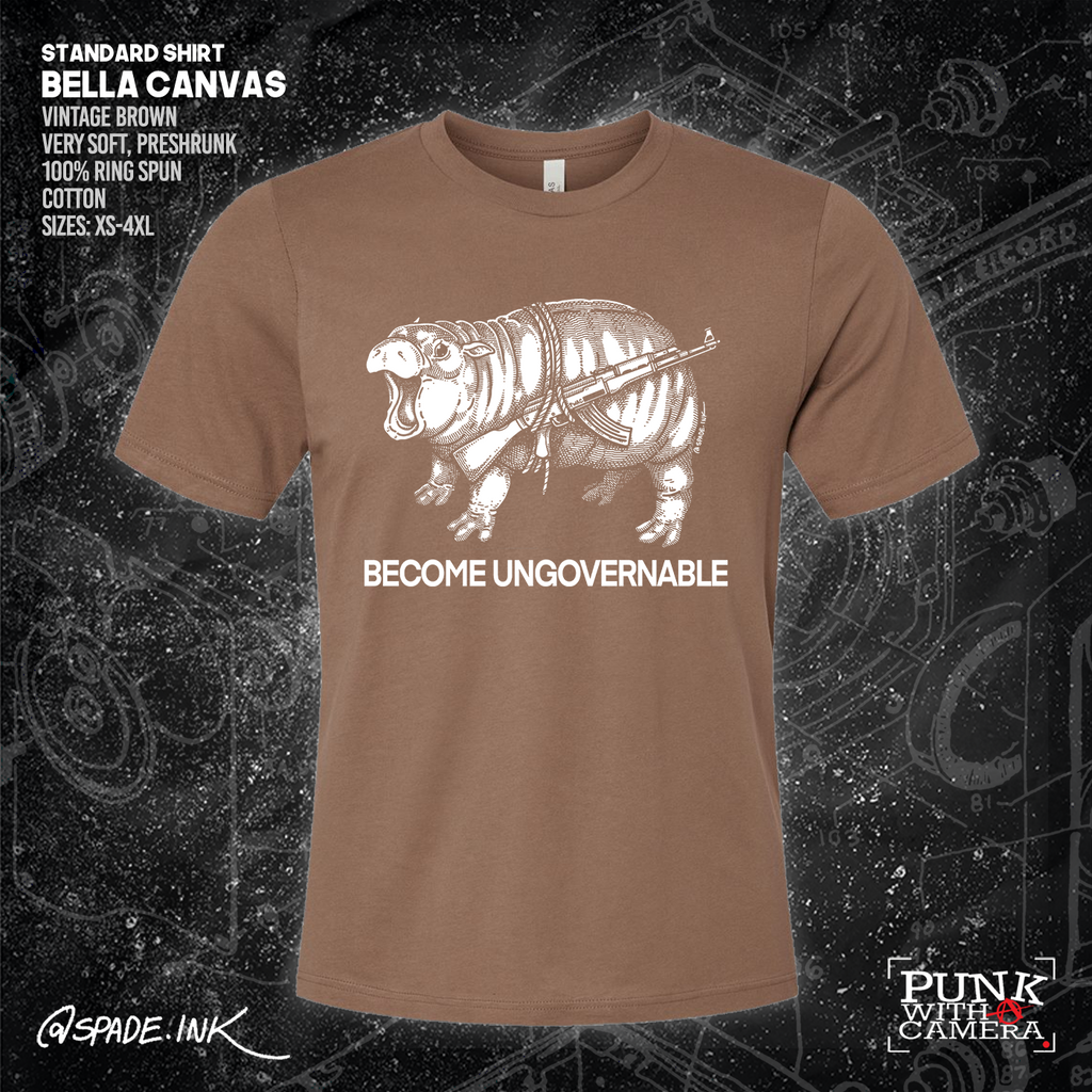 Moo Deng Become Ungovernable - Spade.Ink