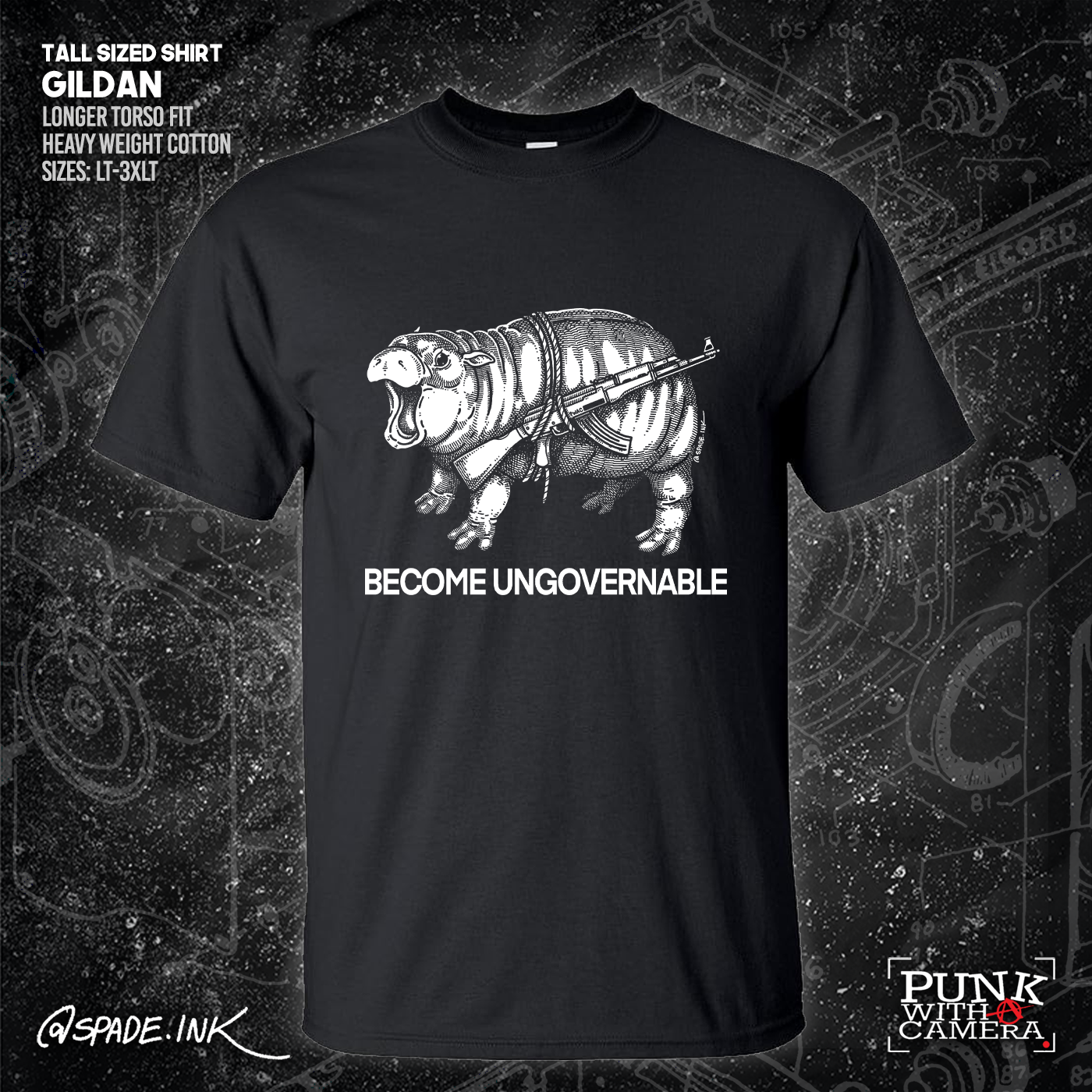 Moo Dang Become Ungovernable - Spade.Ink