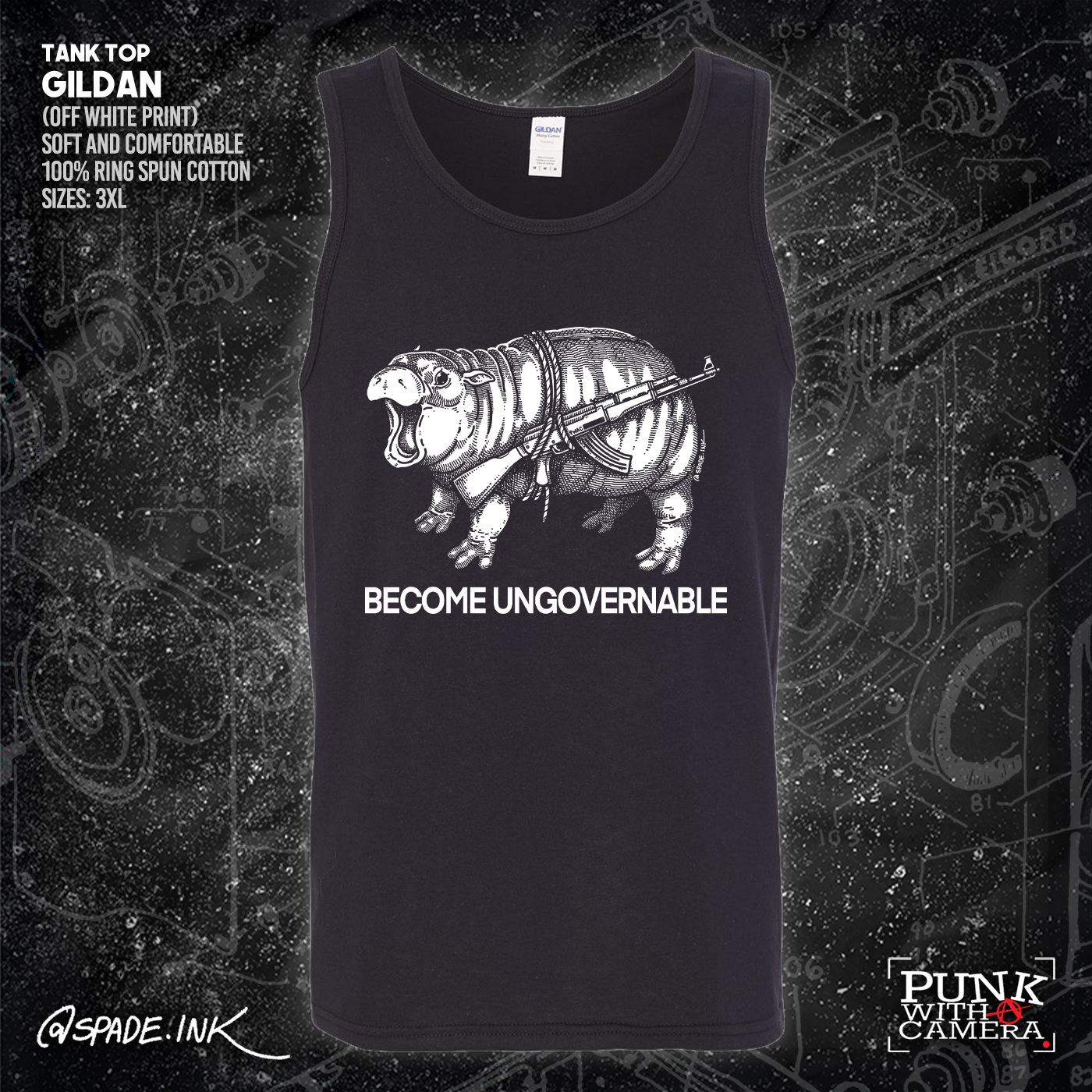 Moo Dang Become Ungovernable - Spade.Ink