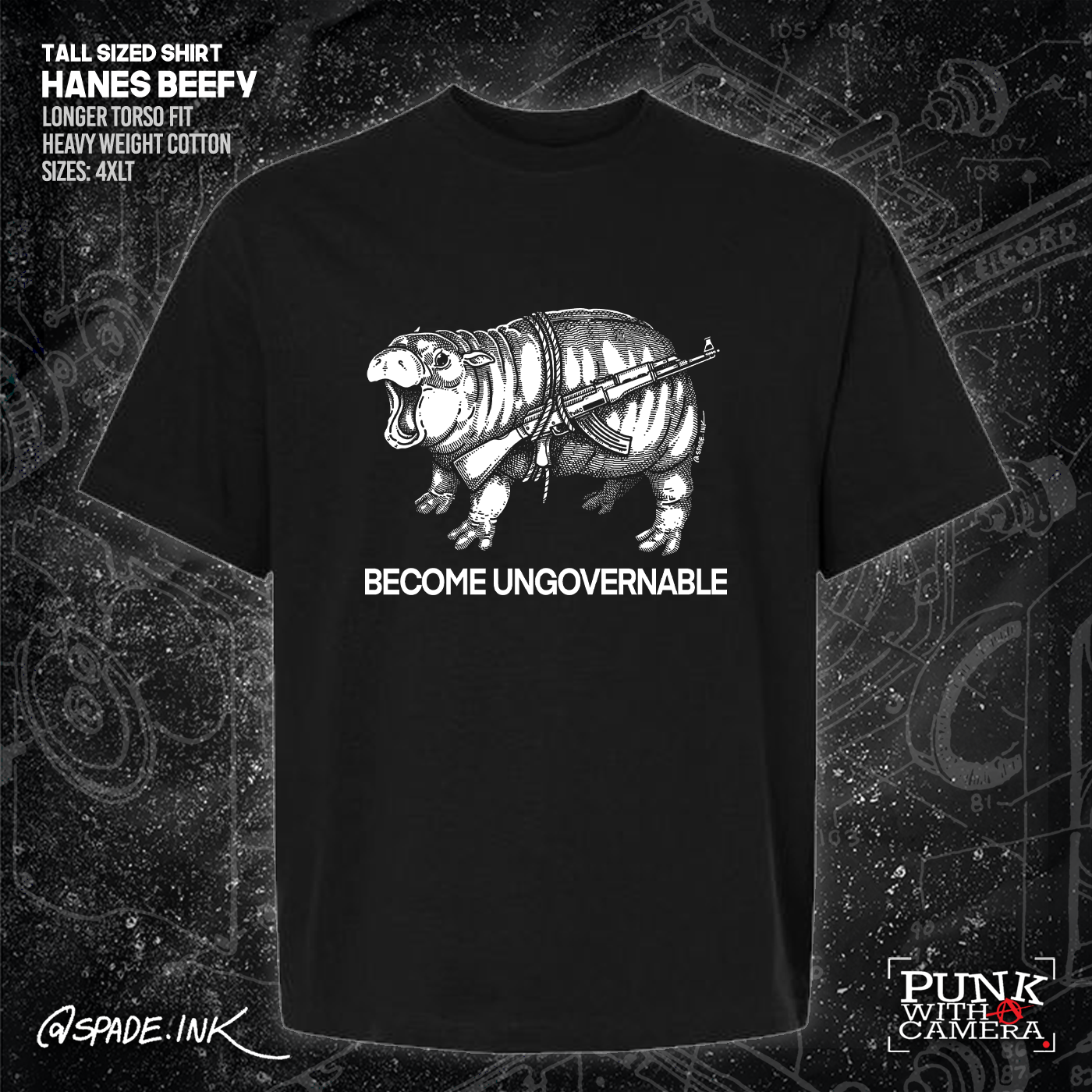 Moo Dang Become Ungovernable - Spade.Ink