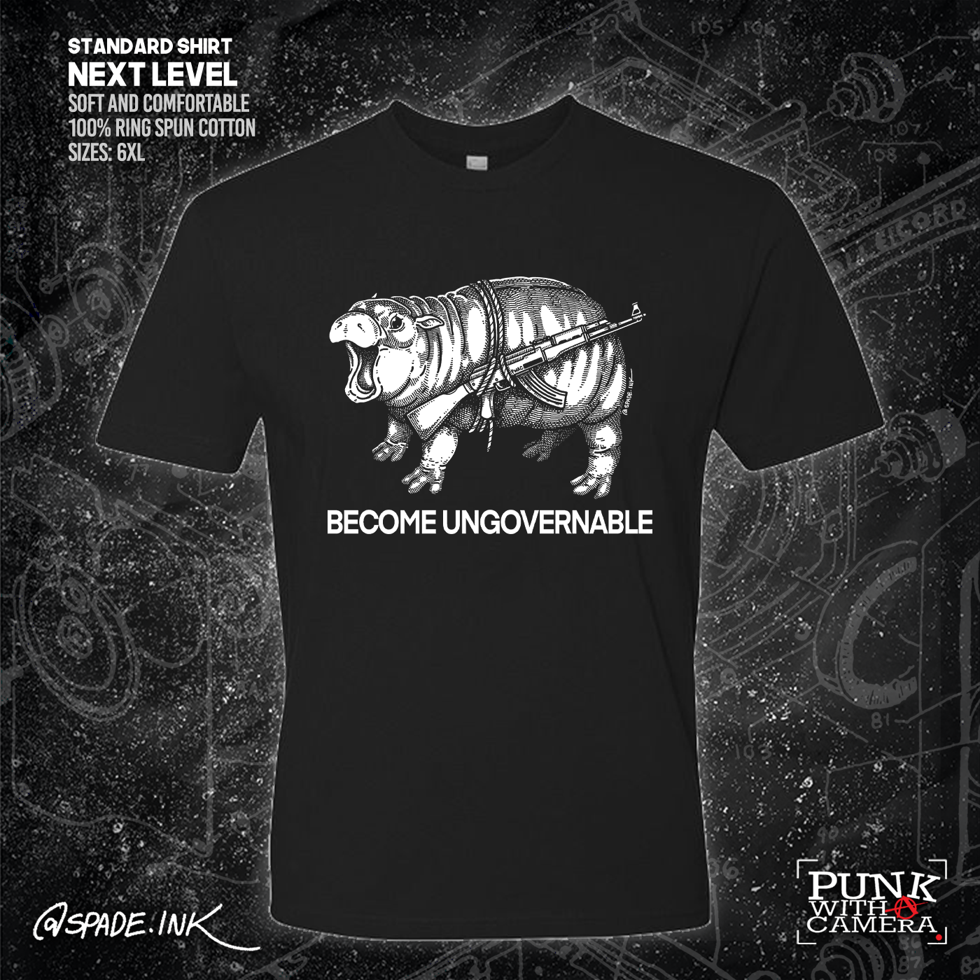 Moo Dang Become Ungovernable - Spade.Ink