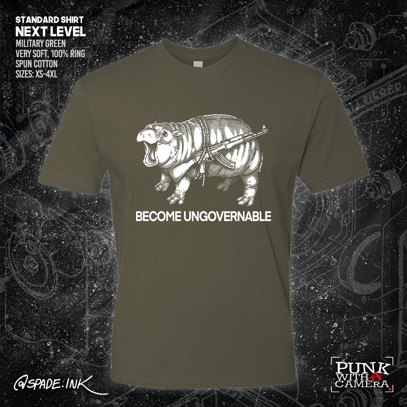 Moo Dang Become Ungovernable - Spade.Ink